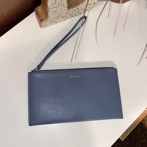Pale Blue Furla wristlet